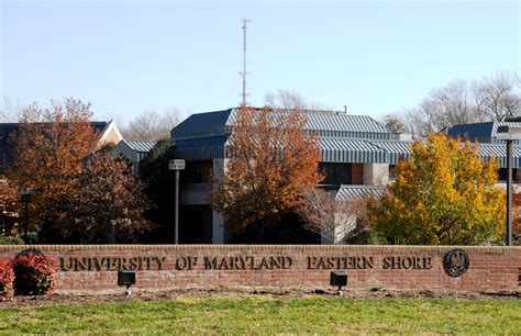 Maryland eastern shore university. At the University of Maryland Eastern Shore, we prepare students to make significant, positive contributions to the food and agricultural sciences through learning, discovery, and engagement. You’ll be primed for a career in agriculture through experiential learning opportunities. 
