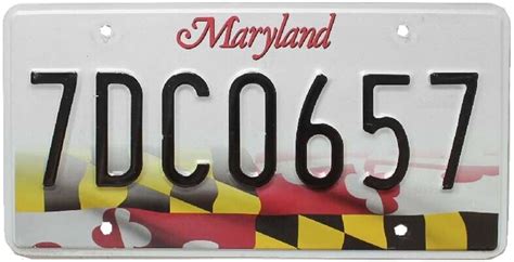 Maryland four-digit number. 