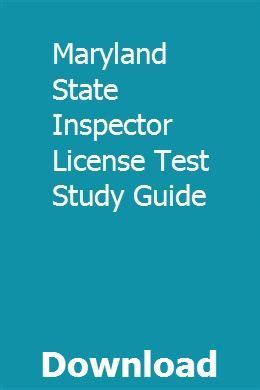 Maryland state inspector license test study guide. - 450c john deere shop manual dozer.