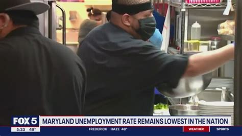 Maryland unemployment rate remains lowest in the nation