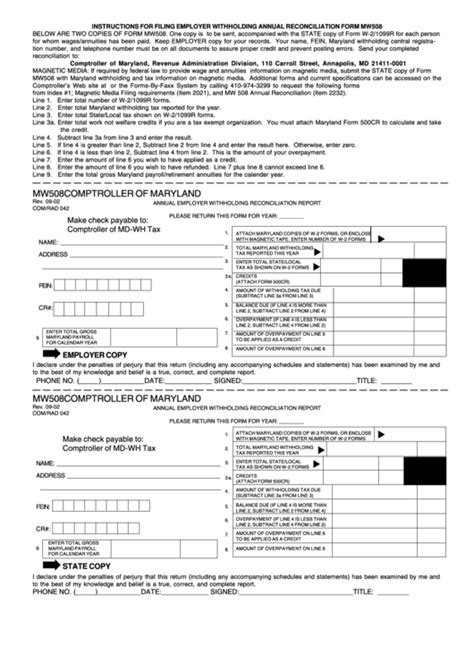 Purpose of Form. Form MW506NRS is designed to assure the regular and timely collection of Maryland income tax due from nonresident sellers of real property located within the State. This form is used to determine the amount of income tax withholding due on the sale of property and provide for its collection at the time of the sale or transfer.. 