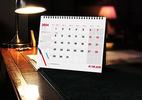 Masa Takvimi Takvimler. 