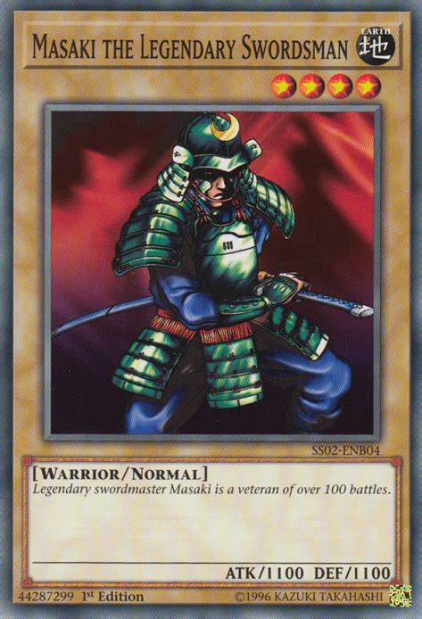 Masaki the Legendary Swordsman - Yu-Gi-Oh! Wiki Fandom