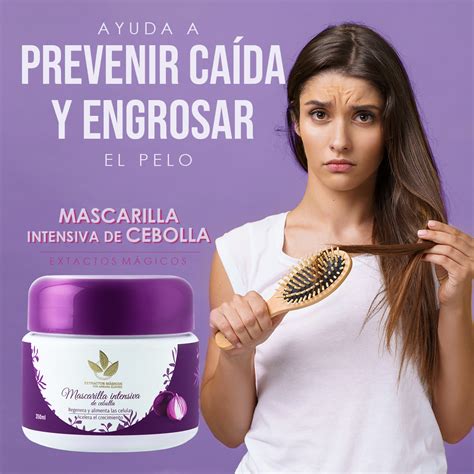 Mascarilla de cebolla