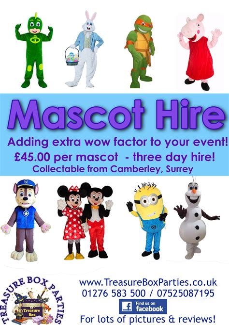 Mascot Costumes - All Fun Parties