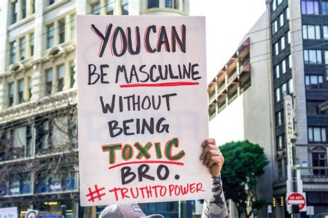 Masculinity is toxic. Nov 24, 2018 · The toxic bit is simple enough, but masculinity has always been difficult to pin down. The only consistent truth about masculinity has been this: Men have always feared having it taken away. Whereas feminine ideals are fairly consistent over the course of Western history, masculine ideals are not. 