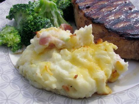 Mashed-Potato Casserole with Smoked Gouda and Bacon