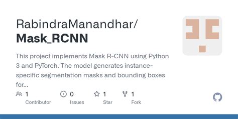 Mask rcnn python code.  The model generates bounding boxes and segmentat...