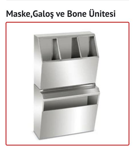 Maske Galoş ve Bone Ünitesi Maske Galoş Bone Dolabı Fiyatları.