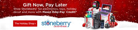 Mason Easy-Pay Credit Mason Easy-Pay - Stoneberry