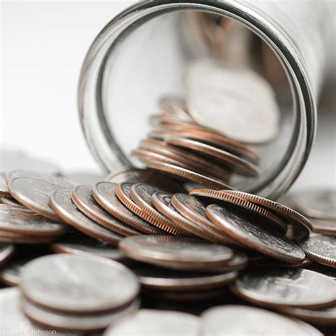 Mason jar full of quarters worth Math Glossary