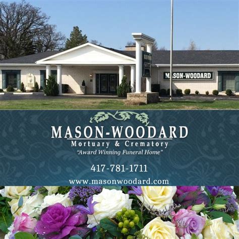 Mason woodard mortuary joplin mo.  Find information about funeral services...