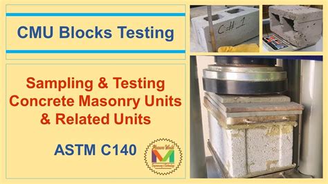 Masonry units — Methods of test