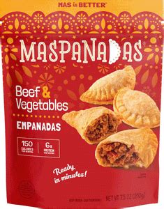Maspanadas - Find MasPanadas Chicken & Vegetables Empanadas at Whole Foods Market. Get nutrition, ingredient, allergen, pricing and weekly sale information!