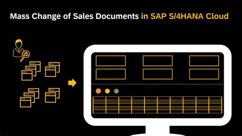 Mass Change of Sales Documents SAP Blogs