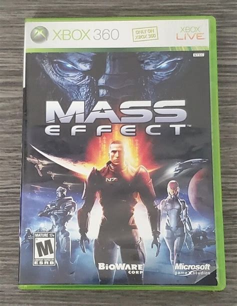 Mass Effect (Microsoft Xbox 360, 2007) 882224355254 eBay