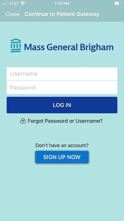PLEASE NOTE: Patients under the age of 18 cannot sign up online. To access Mass General Brigham Patient Gateway on behalf of a minor, please call the Help Desk at 800-745-9683. You can also contact the patient's doctor's office.. 