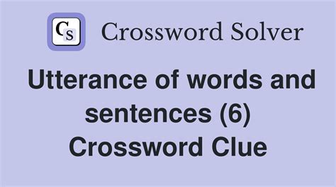 Mass utterance crossword clue – …