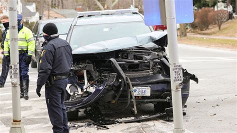 Mass. State Troopers Involved in Separate Crashes Minutes Apart