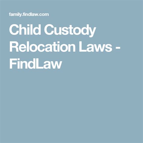 Massachusetts Child Custody Laws - FindLaw