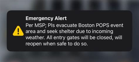 Massachusetts State Police suspend entry to Esplanade due to weather