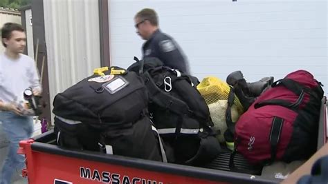 Massachusetts Task Force 1 returns to Mass. after Vermont flooding response