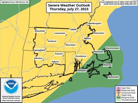 Massachusetts could see severe storms, flash flooding: ‘Brief tornadoes possible’