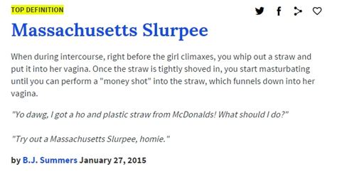 Massachusetts slurpee urban dictionary. The worst misspell of mississippi anyone could ever do. - 20th state admitted to the Union. - ranks low in a lot of good. categories/high in a bunch of bad categories. 