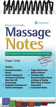 Massage notes a pocket guide to assessment and treatment fa daviss notes book. - Toyota hino 15b fte engine workshop manual.