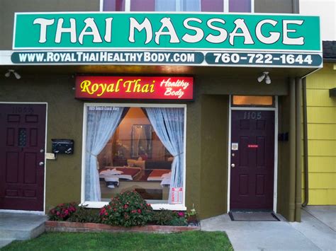 Massage oceanside. Royal Thai Healthy Body, 2003 El Camino Real, Ste 202, Oceanside, CA 92054: See 117 customer reviews, rated 4.9 stars. Browse 15 photos and find hours, menu, phone number and more. 