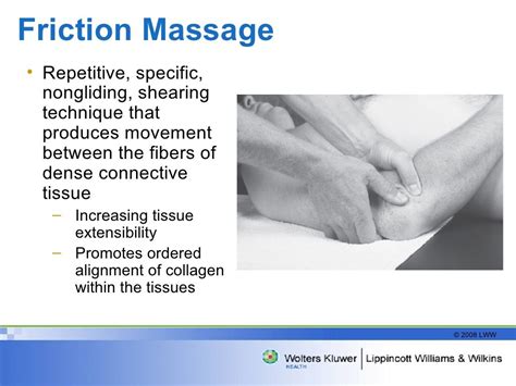 Massage table techniques.  Frictions.  Dr.  Effleurage.  Friction massage therap...