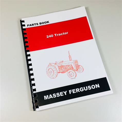 Massey ferguson 240 4wd manual service. - Iveco vector 8 industrial app technical and repair manual.