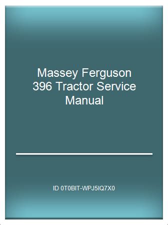 Massey ferguson 396 tractor service manual. - Understanding chord progressions for guitar compact music guides series.