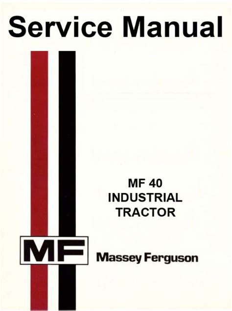 Massey ferguson 40 rs service manual. - Opel astra 1998 2000 service repair manual.