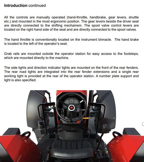 Massey ferguson dashboard. com.  Modern Massey Ferguson tractors are equipp...