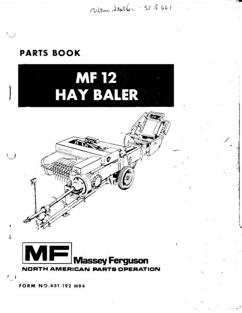 Massey ferguson mf 12 baler manual. - Natural sciences clep test study guide part 3 kindle edition.