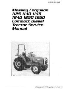 Massey ferguson mf 1260 dsl compact trac operators manual. - Kubota b7800hsd tractor illustrated master parts manual instant.