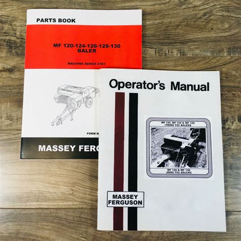 Massey ferguson mf 130 wire tie baler parts manual. - Parts manual for a 1490 international haybine.