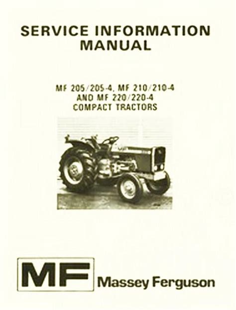 Massey ferguson mf 205 210 220 traktor service handbuch. - Test po makedonski jazik za 4 oddelenie.