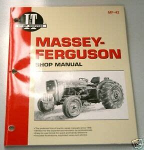 Massey ferguson mf 230 235 240 245 250 tractor it service repair shop manual mf 42. - Air jordan collection manual by troy davinci.