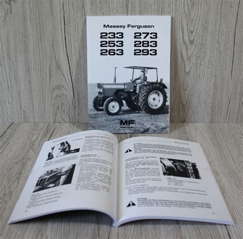 Massey ferguson mf 253 263 traktor teile handbuch. - Manuale del baldacchino del trattore da prato john deere.