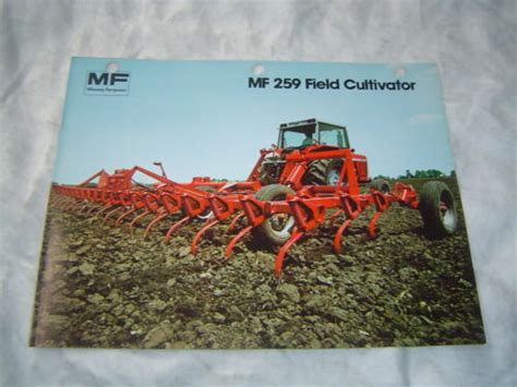 Massey ferguson mf 259 drawn field cultivator 12 12 27 2 operators manual. - Estudos da história de cabo verde.