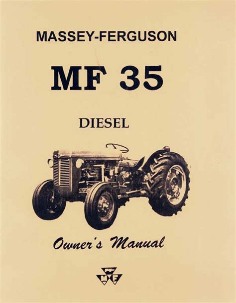 Massey ferguson mf 35 diesel operators manual. - Mitsubishi air conditioning controller user manuals.
