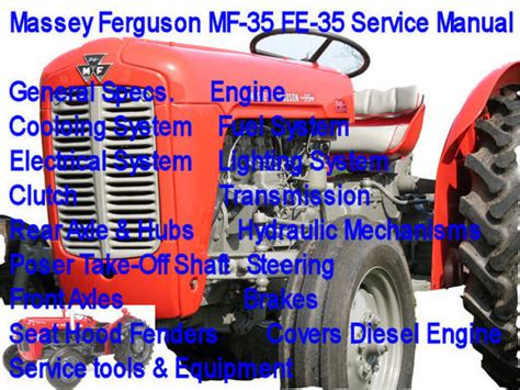 Massey ferguson mf 35 fe 35 service manual. - Il manuale oxford di tucidide manuali oxford.