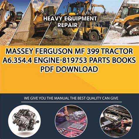 Massey ferguson mf 399 6 354 4 engine tractor parts manual 819753. - De la goleta alcance al cañonero calderón.