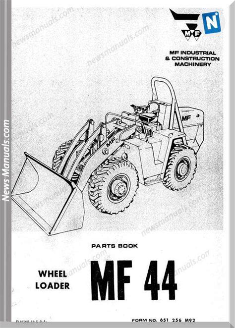 Massey ferguson mf 44b tractor wheel loader parts manual download. - Scarica il libro di guida e consulenza.