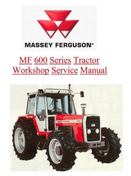 Massey ferguson mf 675 698 690 tractor workshop service repair manual mf600 series 1 download. - Service manual for 1988 toyota cressida.