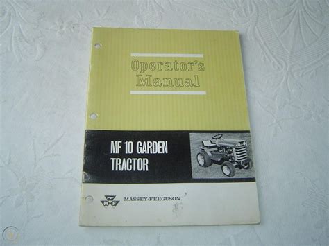 Massey ferguson mf10 garden tractor owners operators manual. - Bukser- og bjergningsselskapet a.s., tidligere lægterkompaniet, 1913-1963.
