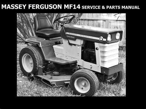 Massey ferguson mf14 garden tractor parts manual. - Guidelines for writing 19th century letters.