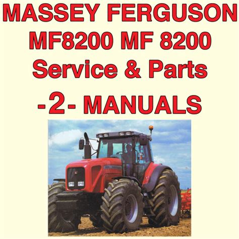 Massey ferguson mf8200 series tractor service manual. - Volvo 850 1996 repair service manual.